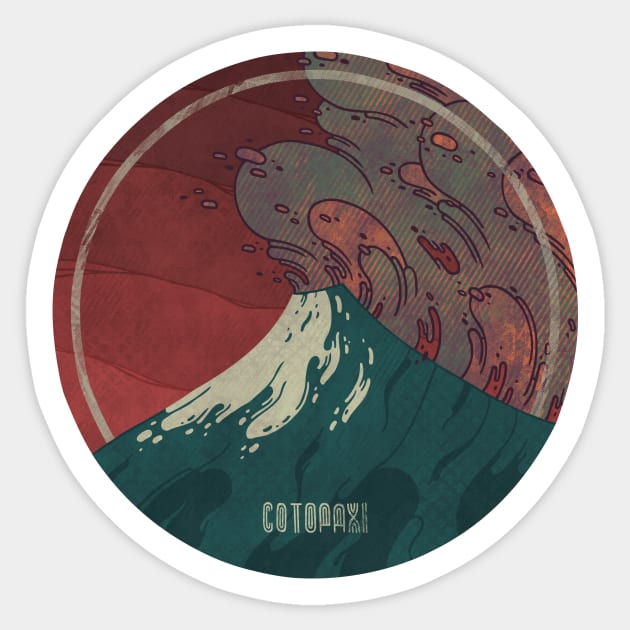 Cotopaxi Sticker by againstbound